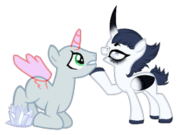 Size: 691x525 | Tagged: safe, artist:skulifuck, oc, oc only, oc:frost bite, alicorn, pony, alicorn oc, base used, colored hooves, curved horn, female, frozen, horn, ice, male, mare, raised hoof, simple background, stallion, transparent background, wings