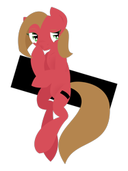 Size: 1280x1713 | Tagged: safe, artist:ahilva, oc, oc only, oc:pun, earth pony, pony, ask pun, ask, female, mare, simple background, solo, transparent background