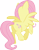 Size: 7179x9311 | Tagged: safe, artist:wissle, fluttershy, pegasus, pony, friendship is magic, g4, my little pony: friendship is magic, absurd resolution, butt, female, flutterbutt, flying, mare, plot, rear view, simple background, solo, transparent background, vector