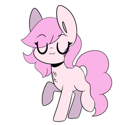 Size: 2387x2400 | Tagged: safe, artist:sakukitty, oc, oc only, oc:kayla, earth pony, pony, chest fluff, female, high res, mare, simple background, solo, transparent background, uwu