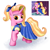 Size: 2471x2456 | Tagged: safe, artist:sheeppony, gameloft, luster dawn, pony, unicorn, g4, alternate clothes, bow, clothes, dress, female, gameloft interpretation, high res, mare, screencap reference