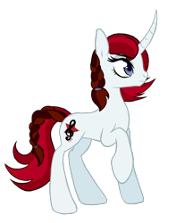Size: 1544x1961 | Tagged: safe, artist:toods, oc, oc only, oc:starlit andante, pony, unicorn, simple background, solo, standing, transparent background