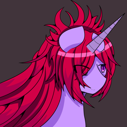 Size: 3000x3000 | Tagged: safe, artist:cocoapossibility, pony, unicorn, high res, lavender, purple eyes