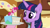 Size: 1280x720 | Tagged: safe, screencap, pinkie pie, twilight sparkle, alicorn, pony, cakes for the memories, g4, my little pony: friendship is forever, 9go, australia, cake, food, twilight sparkle (alicorn)