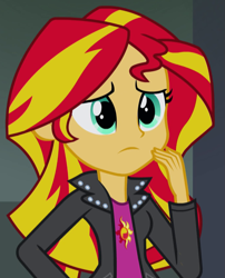 Size: 683x844 | Tagged: safe, screencap, sunset shimmer, equestria girls, g4, my little pony equestria girls: rainbow rocks, cropped, female, solo