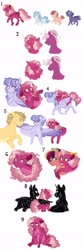 Size: 1024x3072 | Tagged: safe, artist:azure-art-wave, cheerilee, wind sprint, oc, oc:mulberry, oc:overcast, oc:platinum, oc:rosemary, oc:rowdy rodeo, earth pony, pegasus, pony, unicorn, g4, colt, crying, female, filly, half-siblings, magical lesbian spawn, male, mare, offspring, older, parent:big macintosh, parent:cheerilee, parent:clear sky, parents:cheerimac, simple background, white background