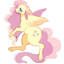 Size: 1000x1000 | Tagged: safe, artist:fursalot, fluttershy, pegasus, pony, g4, cute, female, looking at you, mare, profile, shyabetes, simple background, solo, transparent background