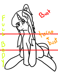 Size: 2400x3000 | Tagged: safe, oc, oc only, pony, unicorn, commission chart, full body, high res, solo