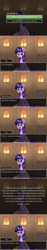 Size: 800x4214 | Tagged: safe, artist:vavacung, twilight sparkle, pony, unicorn, series:an unexpected love life of little changeling, g4, comic, female
