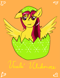 Size: 2073x2700 | Tagged: safe, oc, pegasus, pony, commission, commissions open, cute, easter, easter egg, happy easter, high res, holiday