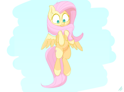 Size: 3100x2300 | Tagged: safe, artist:wallparty, fluttershy, pegasus, pony, g4, abstract background, cheek fluff, cute, ear fluff, female, flying, high res, leg fluff, mare, no pupils, shyabetes, solo, spread wings, wings