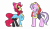 Size: 4872x2833 | Tagged: safe, alternate version, artist:bublebee123, apple bloom, diamond tiara, earth pony, pony, g4, alternate hairstyle, alternate universe, apple bloom's bow, bandana, black socks, bow, clothes, dress, female, grin, hair bow, hat, hoof polish, jewelry, lesbian, mare, necklace, older, older apple bloom, older diamond tiara, pearl necklace, raised hoof, role reversal, ship:diamondbloom, shipping, shirt, shorts, simple background, smiling, smug, socks, stockings, t-shirt, thigh highs, transparent background