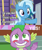 Size: 1196x1436 | Tagged: safe, edit, edited screencap, screencap, spike, trixie, cakes for the memories, g4, my little pony: friendship is forever, road to friendship, 9now, adorkable, blushing, caption, cute, dork, female, image macro, male, meme, shipping, spixie, straight, text
