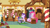 Size: 1600x900 | Tagged: safe, screencap, pinkie pie, spike, starlight glimmer, dragon, cakes for the memories, g4, my little pony: friendship is forever, book, candy, candy cane, ceiling light, chandelier, crossed hooves, display case, door, food, indoors, looking up, rug, scrapbook, sugarcube corner, vase, watermark, winged spike, wings