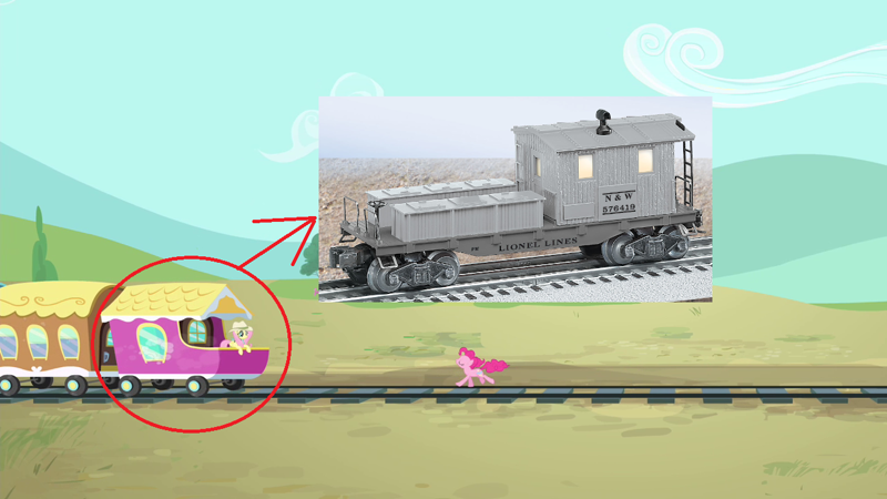 pinkie pie train