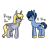 Size: 841x818 | Tagged: safe, artist:ask-pinkie-polkadot-pie, derpy hooves, oc, oc:ai shine, pony, tumblr:ask-pinkie-polkadot-pie, g4, simple background, transparent background