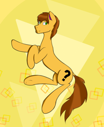 Size: 720x877 | Tagged: safe, artist:staziroch, oc, oc only, oc:ember cry, earth pony, pony, simple background, solo