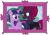 Size: 6250x4351 | Tagged: safe, artist:ejlightning007arts, artist:melisareb, tempest shadow, twilight sparkle, alicorn, pony, unicorn, g4, broken horn, clothes, cute, eye scar, female, horn, lesbian, picture frame, raised hoof, scar, scarf, ship:tempestlight, shipping, tree, twilight sparkle (alicorn), winter coat