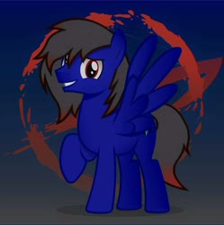 Size: 8473x8520 | Tagged: safe, artist:benzayngcup, oc, oc only, pegasus, pony, solo
