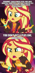 Size: 600x1264 | Tagged: safe, edit, edited screencap, screencap, sunset shimmer, equestria girls, equestria girls specials, g4, my little pony equestria girls: better together, my little pony equestria girls: sunset's backstage pass, bojack horseman, caption, geode of empathy, image macro, magical geodes, text