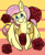 Size: 409x502 | Tagged: safe, artist:flamirasplitz, fluttershy, pegasus, pony, g4, female, flower, front view, full face view, head tilt, looking at you, mare, rose, smiling, solo, spread wings, wings