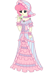 Size: 1700x2227 | Tagged: safe, artist:j053ph-d4n13l, oc, oc only, oc:cheery candy, oc:cheery meadows, equestria girls, g4, alternate universe, choker, clothes, commission, dress, equestria girls-ified, female, flower, hat, multicolored hair, rainbow hair, rose, simple background, transparent background