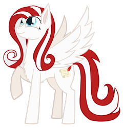 Size: 2411x2487 | Tagged: safe, artist:foreshadowart, oc, oc only, oc:marta, pegasus, pony, high res, pegasus oc, simple background, solo, transparent background, wings