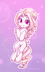 Size: 1562x2500 | Tagged: safe, artist:inowiseei, oc, oc only, oc:dixie, pony, unicorn, female, mare, solo