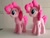 Size: 1024x768 | Tagged: safe, artist:nekokevin, pinkie pie, earth pony, pony, g4, cute, diapinkes, duality, duo, female, irl, mare, photo, plushie, self ponidox, smiling