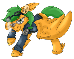 Size: 2500x2000 | Tagged: safe, artist:euspuche, oc, oc:atom smasher, pegasus, pony, fallout equestria, fallout equestria: duck and cover, cigarette, clothes, fanfic art, high res, looking at you, pose, simple background, transparent background