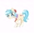 Size: 2048x2048 | Tagged: safe, artist:pfeffaroo, coco pommel, earth pony, pony, g4, clothes, female, hair accessory, high res, mare, necktie, raised hoof, socks, solo