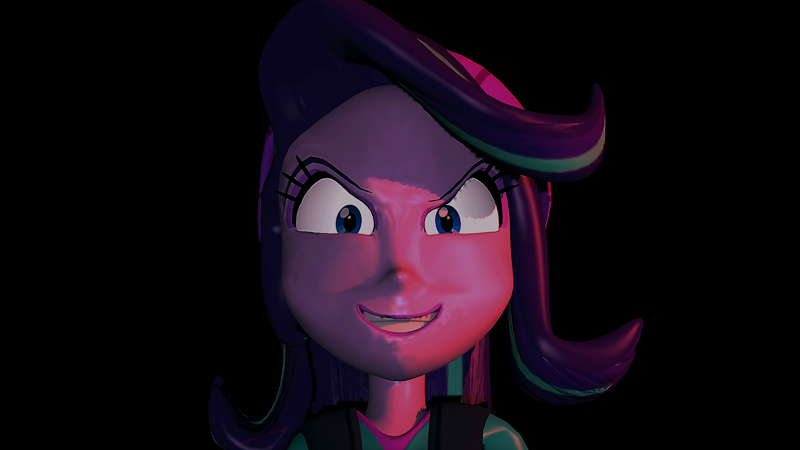 2313637 Safe Artist Conrail15 Starlight Glimmer Equestria Girls 3d Creepy Creepy Smile Evil Grin Female Grin Smiling Solo Source Filmmaker Want It Need It Derpibooru