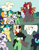 Size: 1764x2252 | Tagged: safe, artist:shinodage, oc, oc only, oc:apogee, oc:corona chan, oc:dyx, oc:filly anon, oc:luftkrieg, oc:nyx, oc:porona, oc:zala, alicorn, bat pony, earth pony, pegasus, pony, zebra, alicorn oc, alternate mane six, bat pony oc, bat wings, boop, coronavirus, covid-19, eeee, face mask, female, filly, filly four (/mlp/), freckles, horn, mask, non-consensual booping, povid-19, ppe, shocked, shocked expression, surgical mask, this will end in death, this will end in tears, this will end in tears and/or death, wide eyes, wings