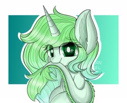 Size: 2560x2065 | Tagged: safe, artist:janelearts, oc, oc only, pony, unicorn, commission, cute, ear fluff, female, high res, leonine tail, looking at you, mare, nom, ocbetes, solo