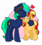 Size: 3200x3390 | Tagged: safe, artist:minty joy, sunset shimmer, oc, earth pony, pony, unicorn, g4, high res, hug, love, shipping, simple background, transparent background