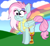 Size: 1400x1300 | Tagged: safe, artist:puperhamster, kerfuffle, pegasus, pony, g4, my little pony: rainbow roadtrip, amputee, clothes, cute, female, fufflebetes, mare, prosthetics, rainbow, smiling, solo, vest