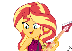 Size: 2898x2069 | Tagged: safe, artist:sparkling-sunset-s08, sunset shimmer, equestria girls, equestria girls series, g4, spring breakdown, spoiler:eqg series (season 2), all good (song), female, high res, simple background, sleeveless, solo, transparent background, vector