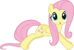 Size: 2562x1739 | Tagged: safe, artist:frownfactory, fluttershy, pony, dragonshy, g4, .svg available, :o, female, open mouth, simple background, solo, surprised, svg, transparent background, vector