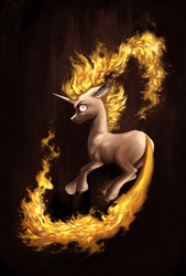 Size: 1260x1866 | Tagged: safe, artist:28gooddays, twilight sparkle, pony, unicorn, g4, female, mane of fire, rapidash twilight, solo