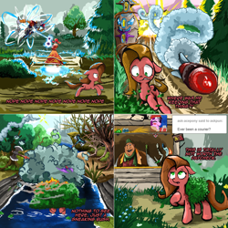 Size: 1602x1602 | Tagged: safe, artist:ba2sairus, oc, oc:pun, earth pony, human, pony, ask pun, ask, crossover, dota, rocket