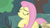 Size: 1920x1080 | Tagged: safe, screencap, angel bunny, fluttershy, pegasus, pony, g4, my little pony: friendship is magic, she talks to angel, body swap, eyes closed, female, mare, raised hoof