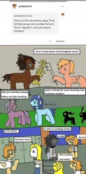 Size: 1120x2268 | Tagged: safe, artist:ask-luciavampire, oc, earth pony, pegasus, pony, unicorn, tumblr:ask-the-kingdom-hearts-ponys, 1000 hours in ms paint, ask, disney, kingdom hearts, tumblr