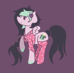 Size: 1280x1272 | Tagged: safe, artist:porcelainparasite, oc, oc only, oc:galactic lights, pegasus, pony, flower, flower in hair, solo