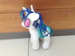 Size: 400x299 | Tagged: safe, artist:matthewbro1, dj pon-3, vinyl scratch, pony, unicorn, g4, build-a-bear, female, irl, photo, plushie, solo