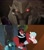 Size: 1024x1176 | Tagged: safe, artist:silverdust, edit, edited screencap, screencap, cozy glow, lord tirek, queen chrysalis, centaur, changeling, changeling queen, pegasus, pony, robot, frenemies (episode), g4, my little pony: friendship is magic, belly, clash of hasbro's titans, comparison, crossover, decepticon, female, filly, foal, legion of doom, male, megatron, nose piercing, nose ring, piercing, septum piercing, transformers, transformers prime