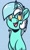 Size: 617x1019 | Tagged: safe, artist:witchtaunter, lyra heartstrings, pony, unicorn, g4, cute, female, happy, looking at you, lyrabetes, mare, no pupils, simple background, sitting, smiling, solo