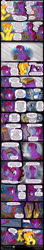Size: 1600x9087 | Tagged: safe, artist:mr-spider-the-bug, oc, oc:color punch, oc:little lite light, pony, unicorn, comic:color punch, alchemy, antoine lavoisier, chemistry, claude louis berthollet, comedy, comic, hennig brand, matches, ponified, vector