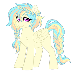 Size: 3000x3000 | Tagged: safe, artist:azure-art-wave, oc, oc only, oc:oasis (azure art wave), pegasus, pony, female, high res, mare, simple background, solo, transparent background