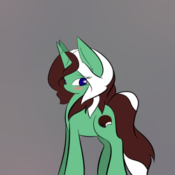 Size: 1000x1000 | Tagged: safe, artist:kaggy009, oc, oc only, oc:peppermint pattie (unicorn), pony, ask peppermint pattie, ask, blushing, female, mare, solo