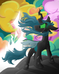 Size: 2000x2500 | Tagged: safe, artist:antimationyt, queen chrysalis, changeling, changeling queen, g4, female, high res, solo